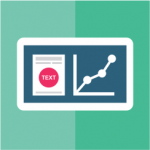 sms marketing campaign graph analysis on ipad screen illustration