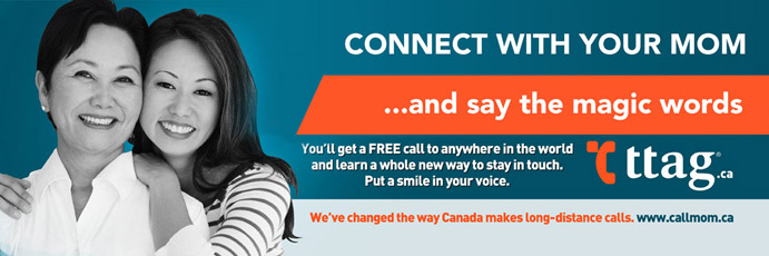 Call Mom Ad before SMS Marketing Campaign call mom sms marketing campaign banner by ttag systems